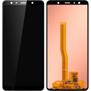 Display Samsung Galaxy A7 A750 2018 cu touchscreen Compatibil OLED Negru