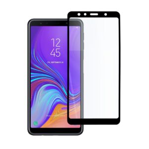 Folie Sticla Pentru Samsung Galaxy A7 2018 111D Neagra
