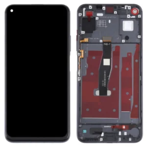 Display compatibil Huawei Nova 5T / Honor 20 cu rama Negru