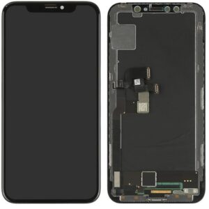 Display compatibil iPhone X cu touchscreen OLED Negru