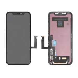 Display compatibil iPhone XR cu touchscreen TFT Negru