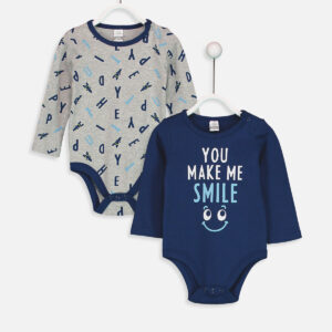 2-pack Baby Boy’s Cotton Bodysuit