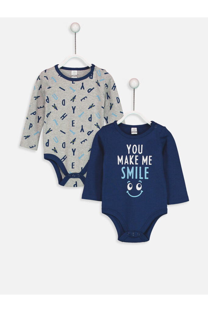 2-pack Baby Boy’s Cotton Bodysuit