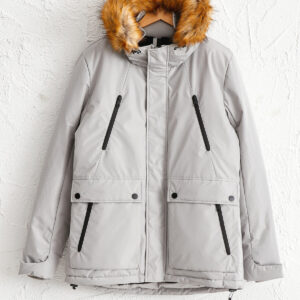 Standard Fit Heavy Coat with Hood