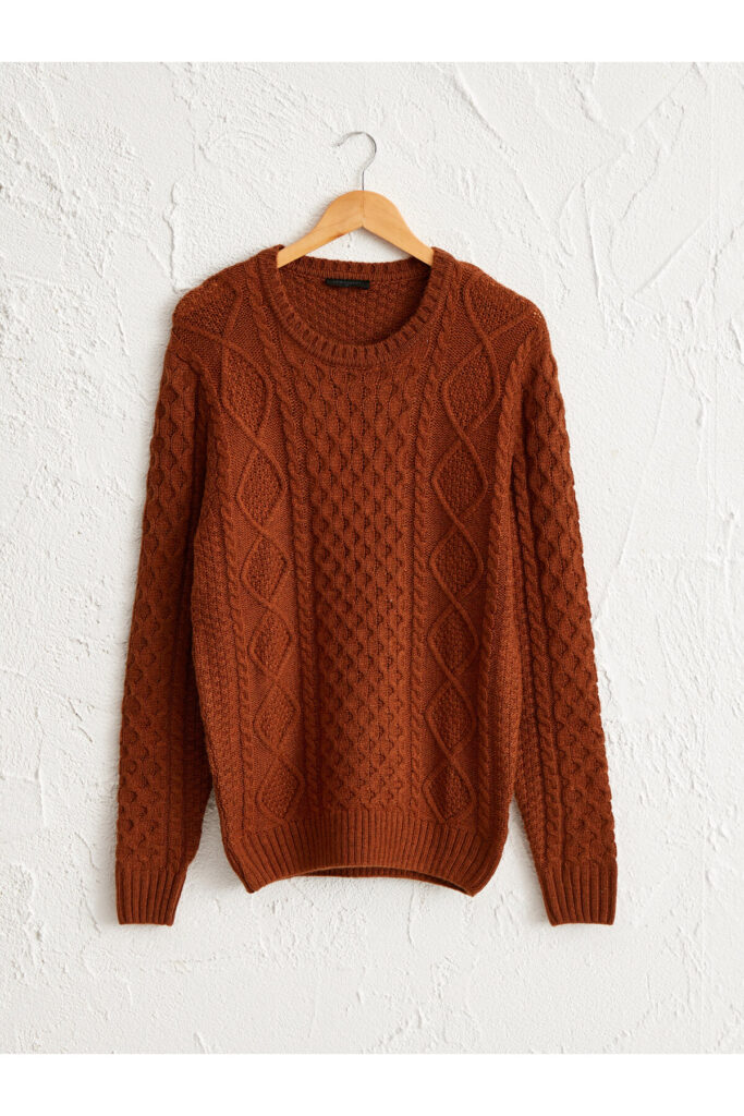 Crew Neck Knitwear Sweater