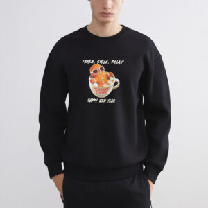 Crew Neck Christmas Themed Men's Sweatshirt