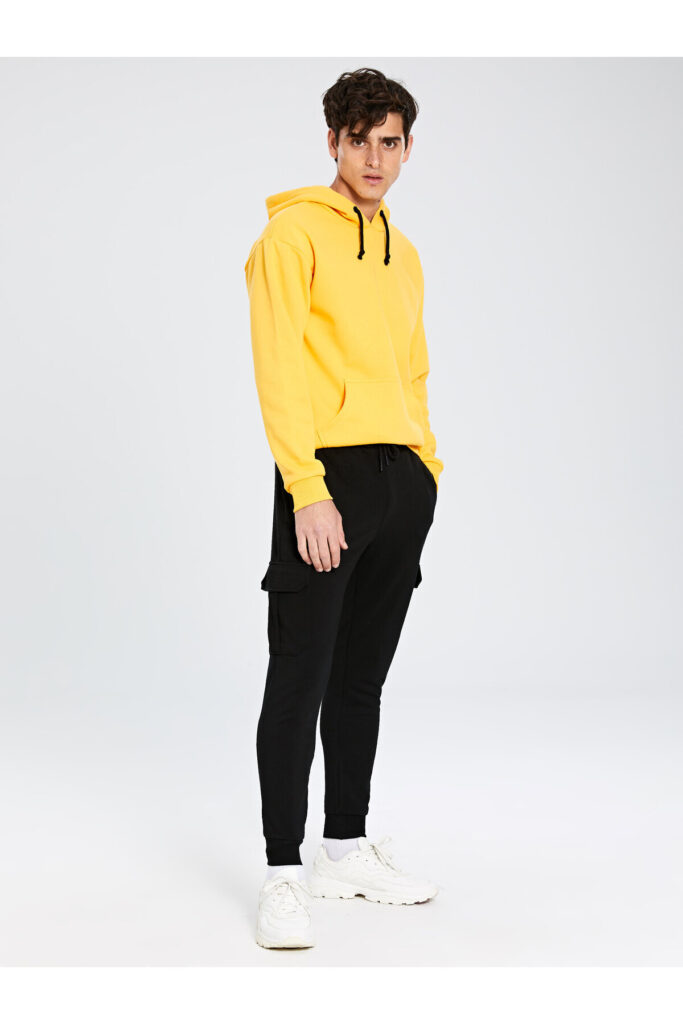 Slim Fit Men's Cargo Jogger Sweatpants